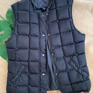 Black Puffer Vest from The Limited